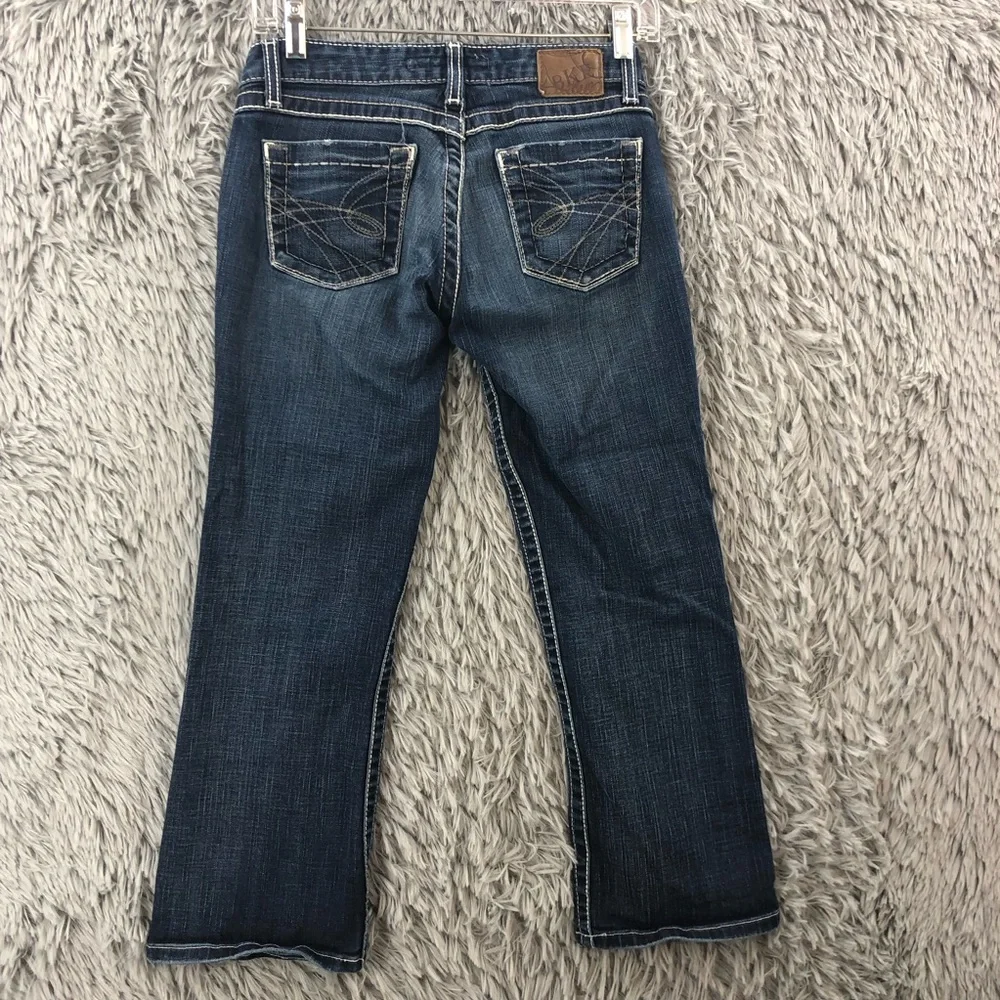 BKE Jeans Buckle Womens 27 Stella Cropped  Stretch BK18107 Denim Capris